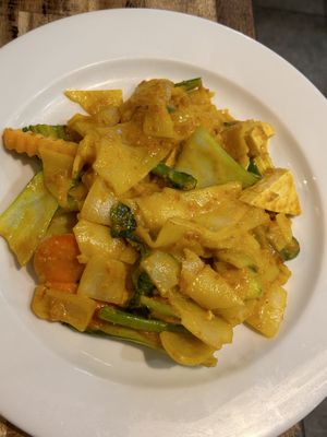 Vegan peanut noodles   at Thai Bites in Kogarah