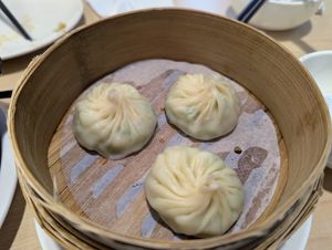 loofah xiao long bao at Veggienius in Taipei
