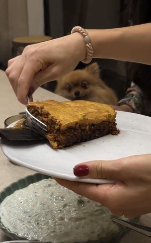 Vegan Moussaka  at SOYBIRD - Vegan Cooking Experience in Athens