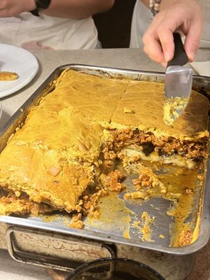 Moussaka  at SOYBIRD - Vegan Cooking Experience in Athens