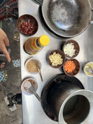   at May Kaidee x Morning Glory Home Cookery School in Chiang Mai