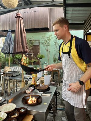   at May Kaidee x Morning Glory Home Cookery School in Chiang Mai