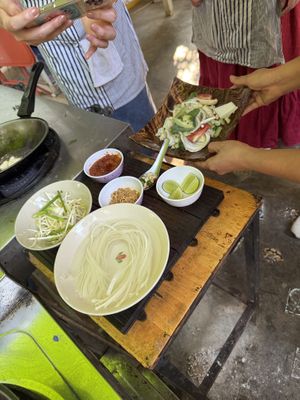   at May Kaidee x Morning Glory Home Cookery School in Chiang Mai