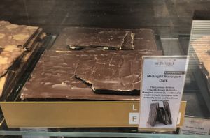 Dark with marzipan   at AUH - Läderach - TA in Abu Dhabi