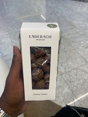 Chocolate popcornn  at AUH - Läderach - TA in Abu Dhabi