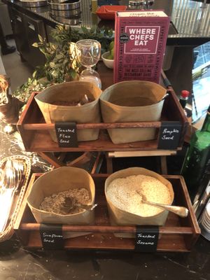 Seeds and nuts  at AUH - Pearl Lounge - TA in Abu Dhabi