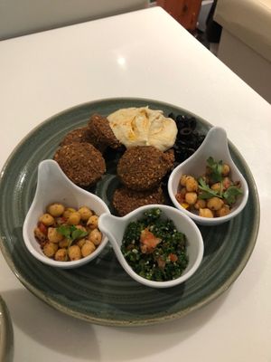 Mini platter at AUH - Pearl Lounge - TA in Abu Dhabi
