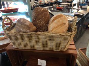 Bread selection  at AUH - Pearl Lounge - TA in Abu Dhabi