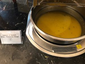 Soup  at AUH - Pearl Lounge - TA in Abu Dhabi