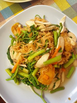 Yum ma ma at Lee Jae Veg in Bangkok