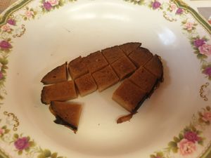 Any meat at Lee Jae Veg in Bangkok