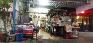 Kitchen at Lee Jae Veg in Bangkok