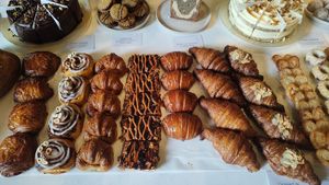 pastries at Nueza in Buenos Aires