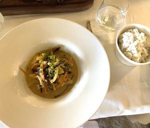 Curry  at Tamure Beach Grill in Bora Bora