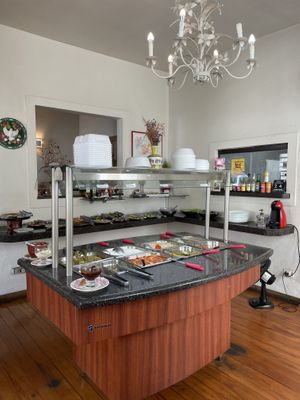 Self-service food (pay per kg of food)  at Manjericão do Quintal Veg in Piracicaba