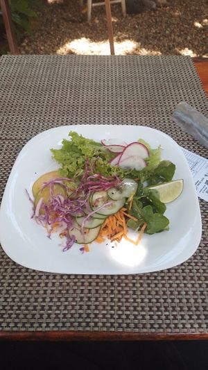 Saladinh at Manjericão do Quintal Veg in Piracicaba