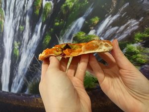  Our neapolitan pizza look how much air , you are welcome to visit us  at Bella Estrela in Covilha