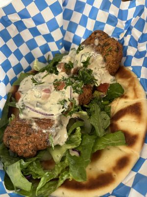 Falafel pita  at Mad Pita Express in St George