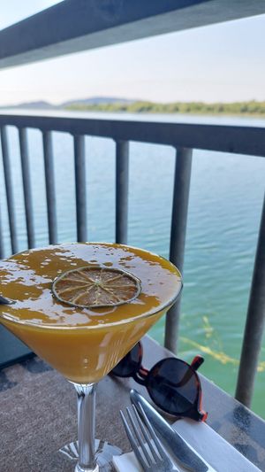 Mango Town cocktail (vegan) at PumpHouse Kununurra in Kununurra