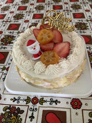 Vegan Christmas Cake   at Hakoo Cafe Me in Kamakura