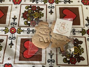 Ginger biscuits   at Hakoo Cafe Me in Kamakura