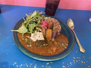 Curry  at Hakoo Cafe Me in Kamakura