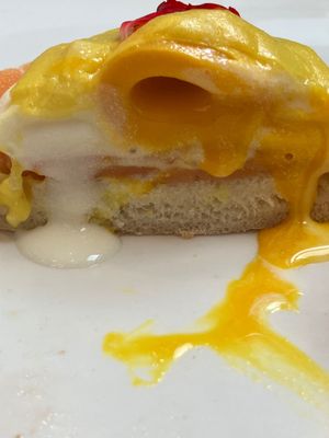 Runny Yo Eggs at Evviva - Wellesley in Toronto