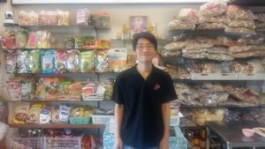 'Per' the smiling owner of this place. at Ming Ter in Nakhon Ratchasima