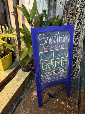 Signage  at Shark's Shack in Chiang Mai