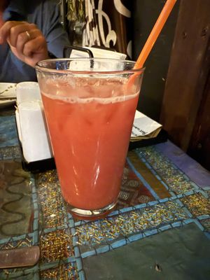 Fresh watermelon juicee  at Oh! Bombai in San Pedro