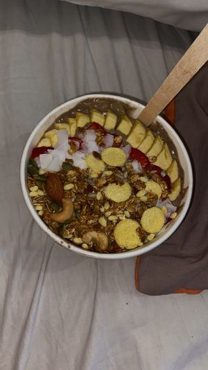   at Veganlicious, Vegan Smoothie Bowl and Juice in Seminyak