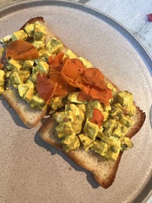 Tofu egg salad   at Alchemy Tokyo -Azabudai Hills - アルケミー in Tokyo