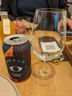 Brulo non-alcoholic beer, 5 Fruit Grose at Alchemy Tokyo -Azabudai Hills - アルケミー in Tokyo