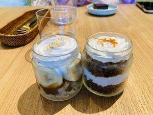 Banana and carrot cakes   at Alchemy Tokyo -Azabudai Hills - アルケミー in Tokyo