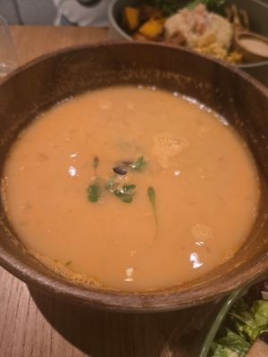 Lentil soup at Alchemy Tokyo -Azabudai Hills - アルケミー in Tokyo
