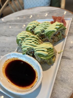 huge sushi rolls  at Alchemy Tokyo -Azabudai Hills - アルケミー in Tokyo
