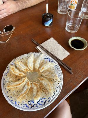 Vegan gyoza   at Qing's 青.面坊 in Koh Lanta