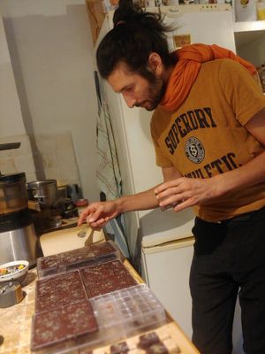 Chef Virgile at The Yogics Superbar in Serres