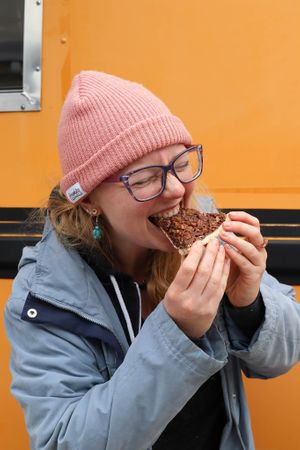  at Portia's Cafe in Columbus