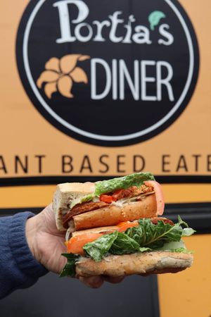  at Portia's Cafe in Columbus