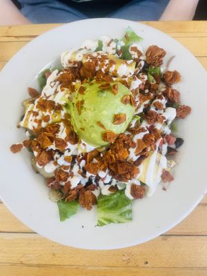 Southwest breakfast bowl  at Portia's Cafe in Columbus