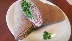 Wrap
 at Portia's Cafe in Columbus