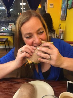 Guilty pleasures !!!  Thankyou chef !! at Portia's Cafe in Columbus