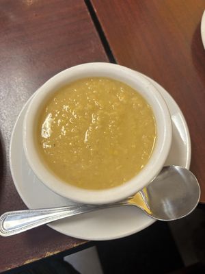 Lentil soup  at Portia's Cafe in Columbus