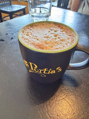   at Portia's Cafe in Columbus