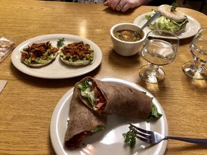 Wrap at Portia's Cafe in Columbus