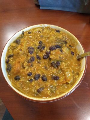 Curry Soup at Portia's Cafe in Columbus