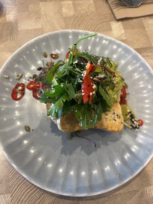 avocado crush😻   at Soulful Home Cafe in Mount Waverley