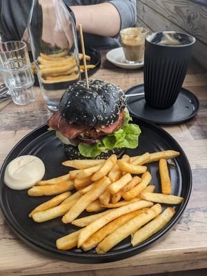 Bacon Cheeseburger (Vegan) at Soulful Home Cafe in Mount Waverley