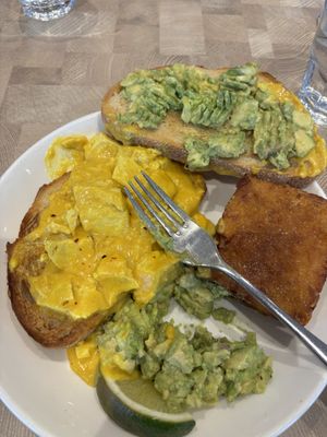 Scrambled tofu  at Soulful Home Cafe in Mount Waverley
